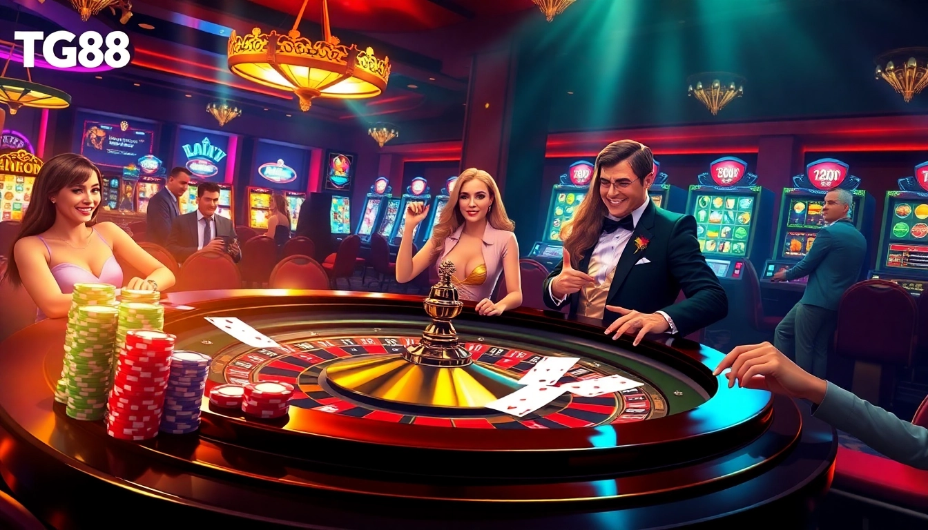 Experience thrilling gambling at https://tg88com.host/ in a luxurious casino environment.