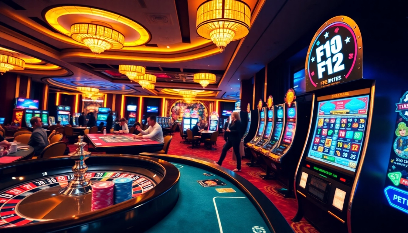 Engage in thrilling gaming experiences at https://f122.com.br/ with vibrant roulette tables and immersive slot machines.