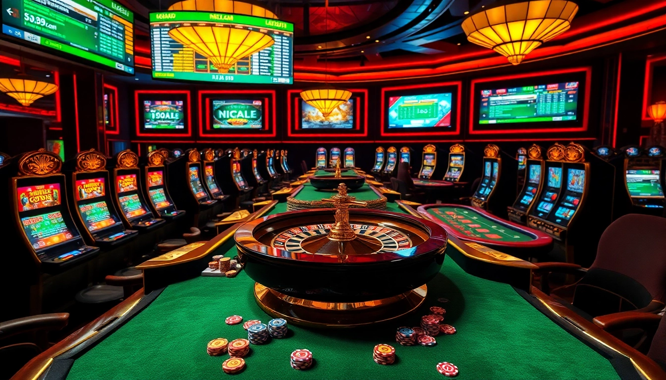 Enjoy a thrilling experience at Nhà Cái S8 with dynamic casino gaming atmospheres and exciting betting options.