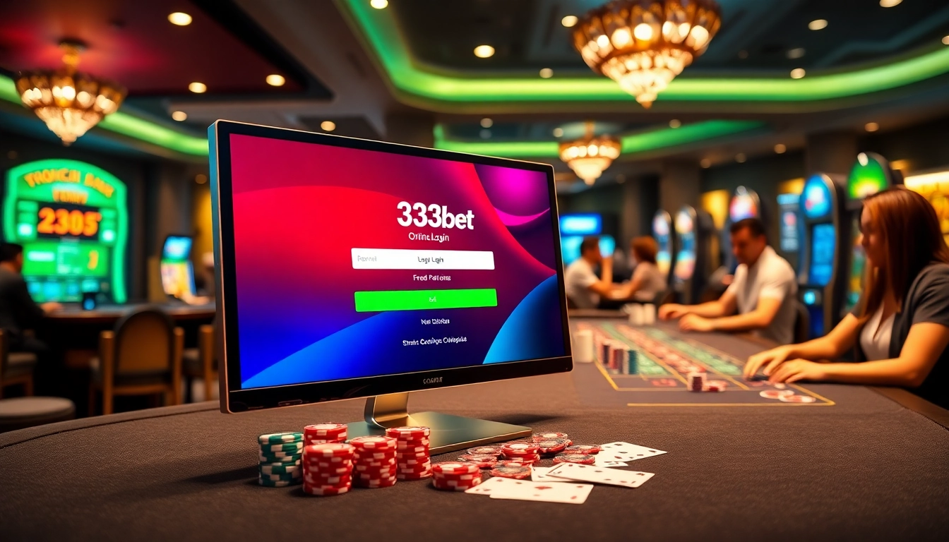 Access your 333bet Login to enjoy exciting online casino games and betting experiences.
