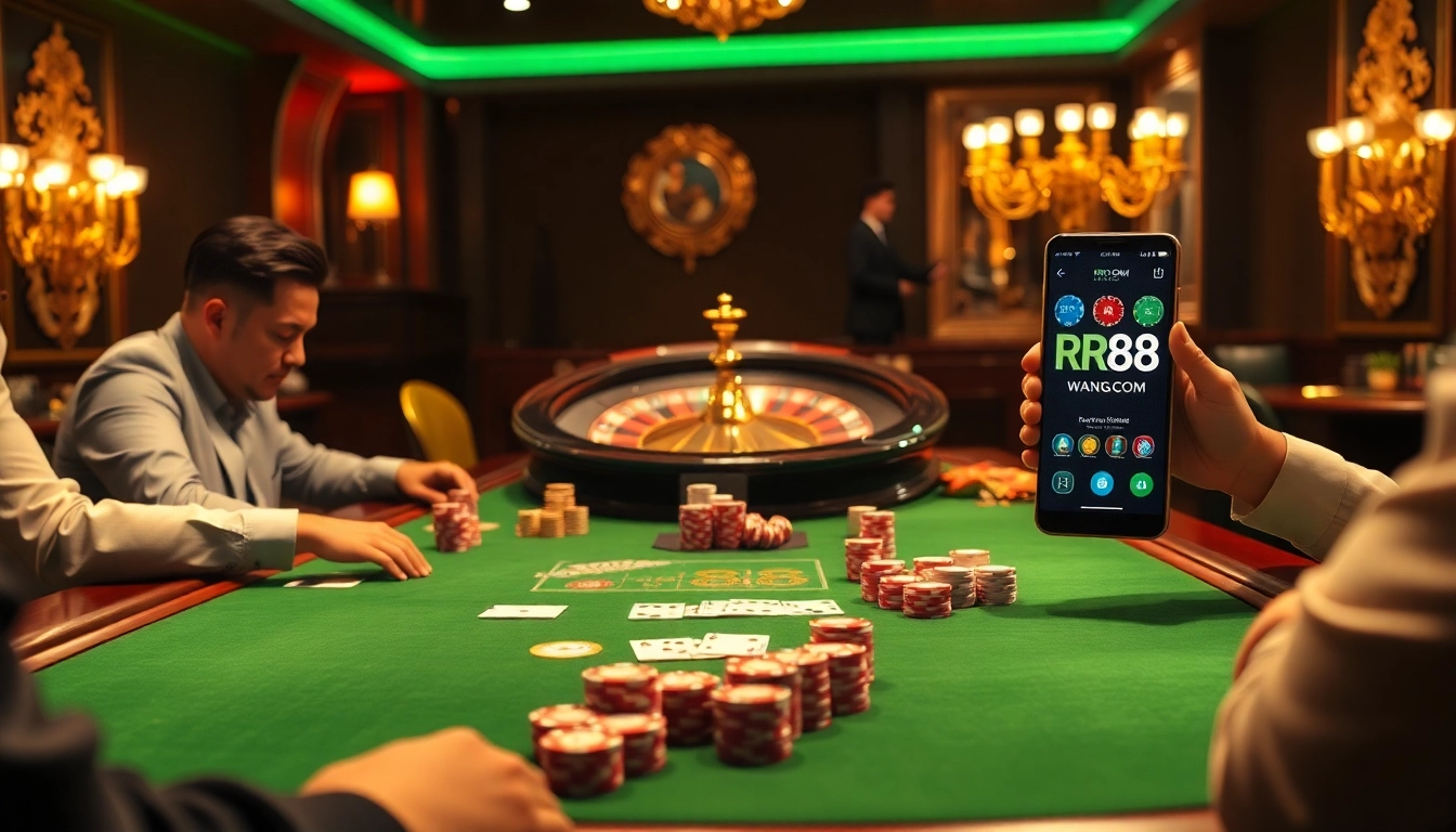 Experience the thrill of poker at rr88wang.com with luxury casino visuals.